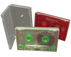 Cassettes in clear polycases