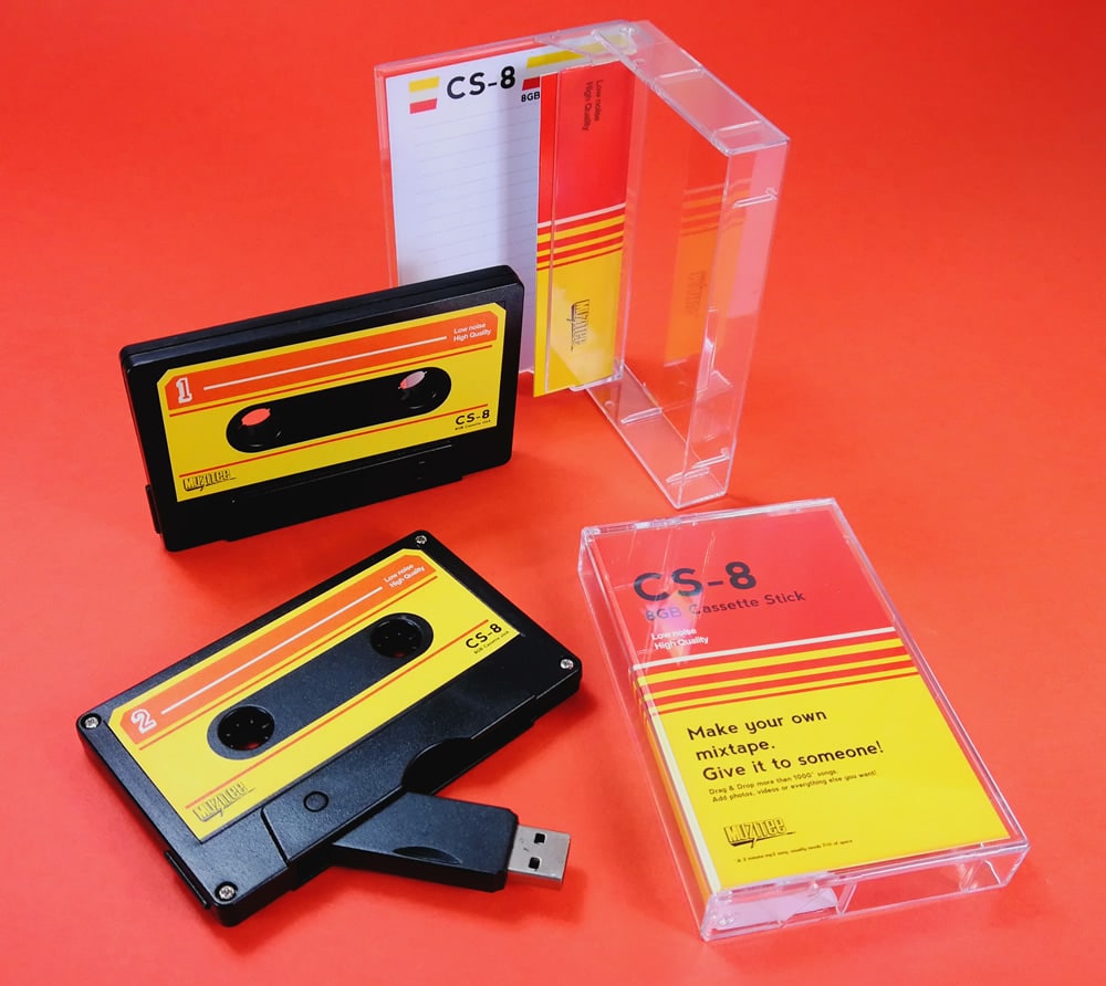 Audio Cassette Custom Branded USB Memory Stick