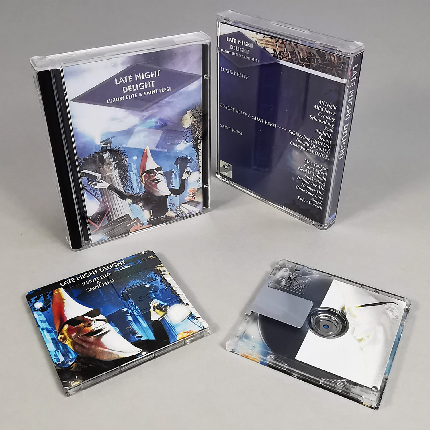 MiniDisc duplication and production in full size cases - Band CDs