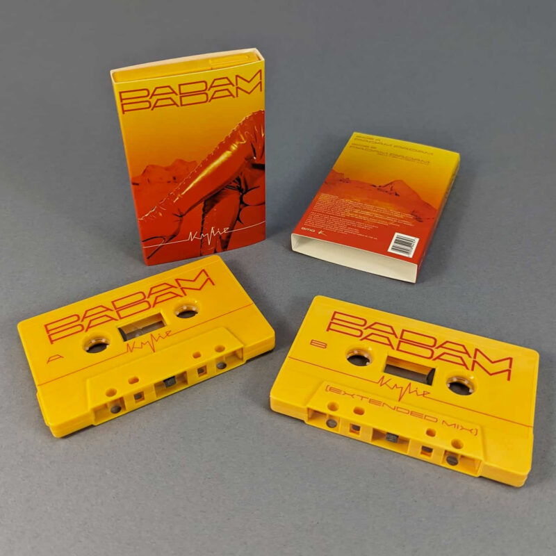Cassette tapes in O-cards
